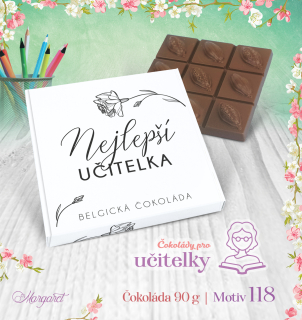 Belgická čokoláda 90 g | Motiv 118